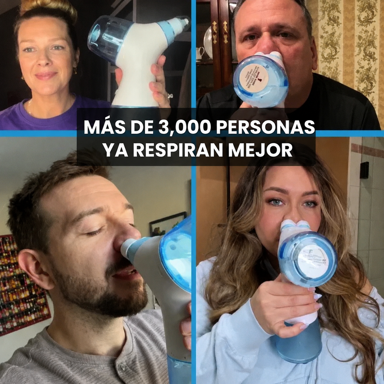 Limpiador Nasal de Doble Acción